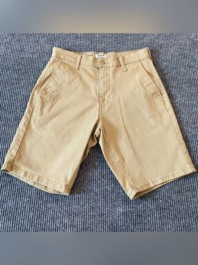 Levis Strauss Gold Signature Mens Sz 30 Khaki Utility Flex Performance Shorts